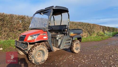 2014 KIOTI MECHRON 2200 4WD UTV