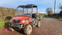 2014 KIOTI MECHRON 2200 4WD UTV - 2