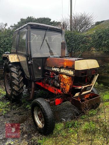 1982 DAVID BROWN 1390 2WD TRACTOR (S/R)