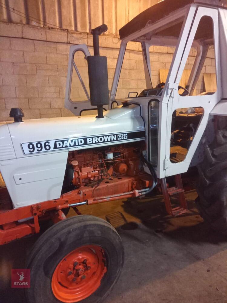 DAVID BROWN 996 2WD TRACTOR