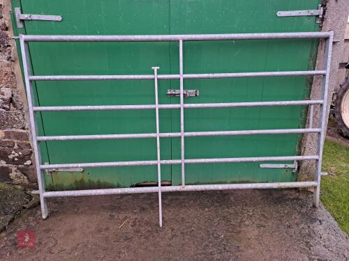8' X 5' HD GALVANISED CATTLE HURDLE (4)