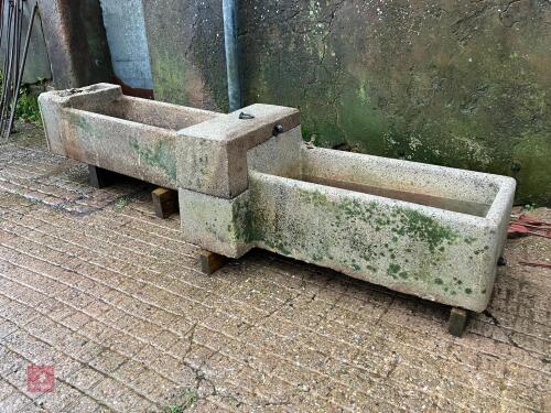 2 X 4' CONCRETE TROUGH/PLANTER