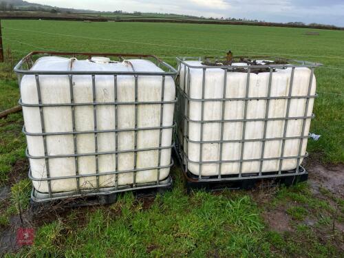 2 IBC CONTAINERS (B)