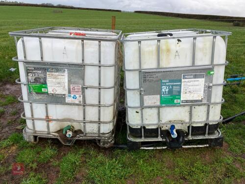 2 IBC CONTAINERS (A)