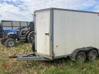 IFOR WILLIAMS TWIN AXLE BOX TRAILER - 15