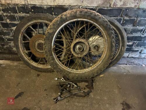 MOTORBIKE RIMS AND TYRES