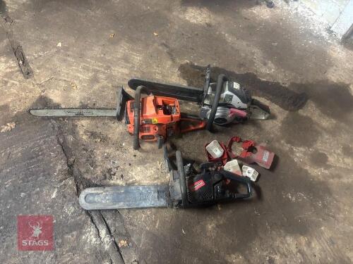 QTY OF CHAINSAW SPARES