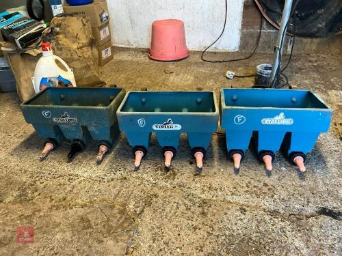 3 STALLION 3 TEAT CALF MILK FEEDERS (F)