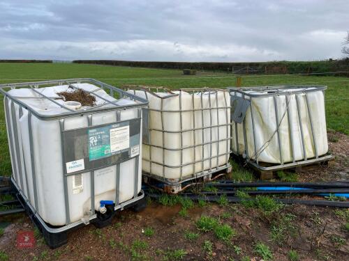 3 IBC CONTAINERS (C)