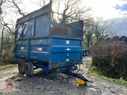 1995 AS MARSTON FF-8 8T SILAGE TRAILER