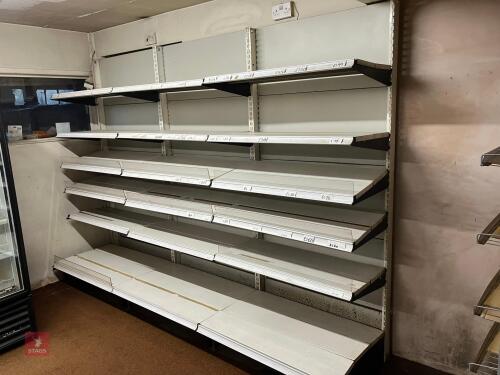 METAL SHOP SHELVING