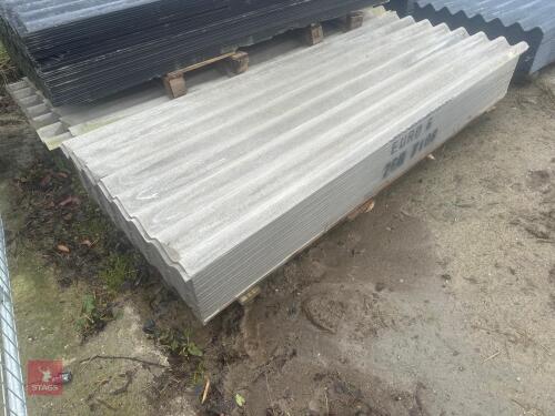 33 X 8' 6'' SLATE BLUE ROOF SHEETS
