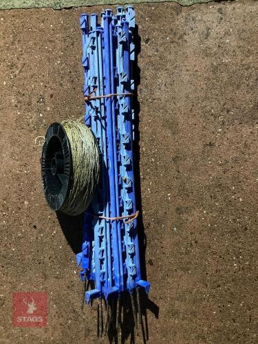 20 ELECTRIC FENCING STAKES