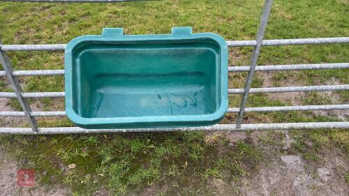 PLASTIC FEEDER TROUGH