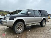 2003 MITSUBISHI 4LIFE L200 4WD TRUCK(S/R - 2