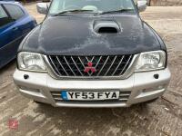2003 MITSUBISHI 4LIFE L200 4WD TRUCK(S/R - 4