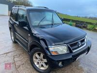 2006 SWB MITSUBISHI SHOGUN COMMERCIAL - 2
