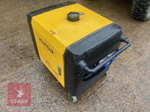KIPOR SINEMASTER DIGITAL GENERATOR