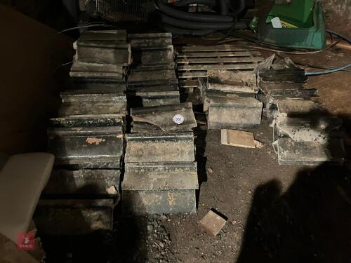 QTY OF 18'' RIDGE TILES (202)