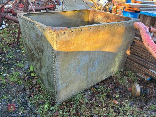 4' X 35'' RIVETED STEEL TANK