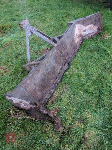 6' GALVANISED PUSH PULL YARD SCRAPER