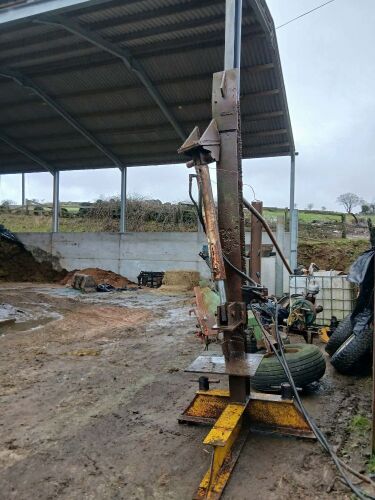 HOMEMADE HYDRAULIC LOG SPLITTER(S/R