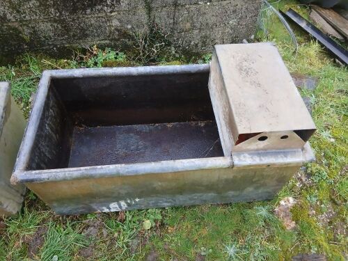 1 METAL TROUGH