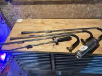 4 BUTANE/PROPANE WEED TORCHES