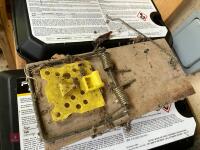 4 PLASTIC RAT BAIT STATIONS - 5