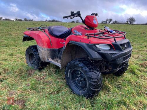 SUZUKI KING QUAD 500 AXI QUAD BIKE
