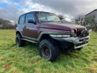2001 DAEWOO KORANDO MONSTER TRUCK