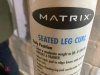 ELITE MATRIX STEATED LEG CURL - 2