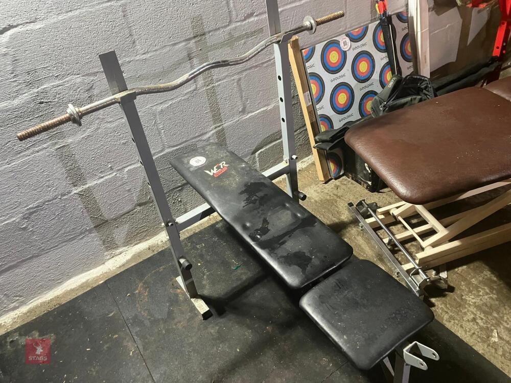 WER SPORTS BENCH PRESS TABLE