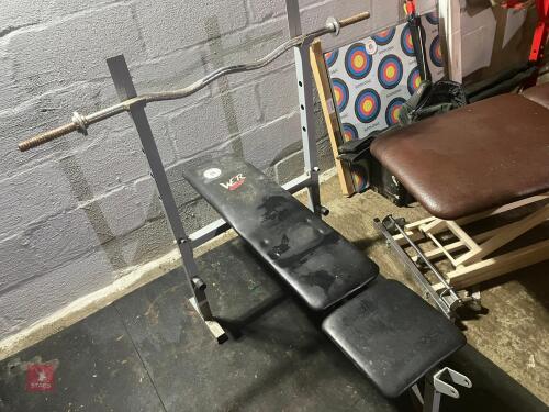 WER SPORTS BENCH PRESS TABLE