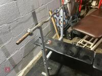 WER SPORTS BENCH PRESS TABLE - 2