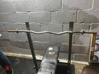 WER SPORTS BENCH PRESS TABLE - 3