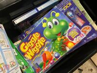 LRG QTY OF BOARD GAMES, TOYS & RACKETS - 2