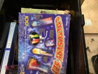 LRG QTY OF BOARD GAMES, TOYS & RACKETS - 3