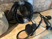 EXTENSION CABLE & ROLL OF WIRE - 10