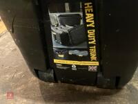 BOX OF ASSORTED ELECTRIC CABLES & LEADS - 11