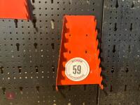 3 METAL WORKSHOP TOOL RACKS - 3