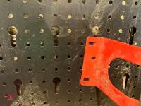 3 METAL WORKSHOP TOOL RACKS - 8