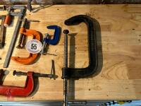 10 MIXED G CLAMPS - 3