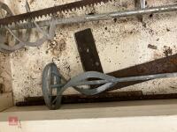 WOODEN TOOL CHEST & TOOLS - 7