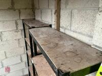 2 WORKSHOP SHELVES - 3