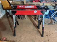 2 EXCEL STEEL ADJUSTABLE SAWHORSES - 3