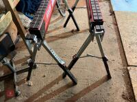 2 EXCEL STEEL ADJUSTABLE SAWHORSES - 5