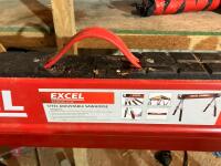 2 EXCEL STEEL ADJUSTABLE SAWHORSES - 6