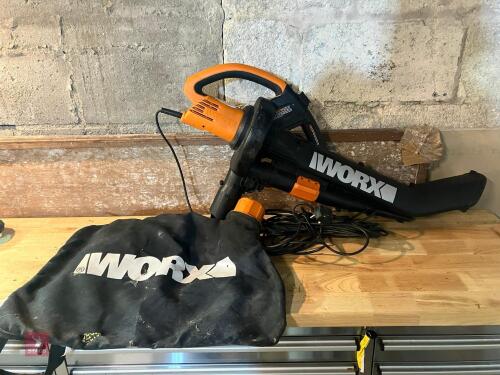 WORX ELECTRIC LEAF VACUUM & BLOWER
