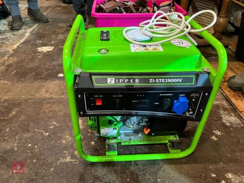 2020 ZIPPER 2800W PETROL GENERATOR